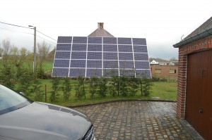 installatie zonnevolger
