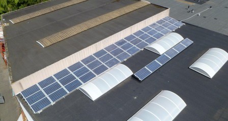 zonnepanelen installatie aluminium schans