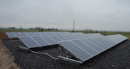 grondinstallatie zonnepanelen