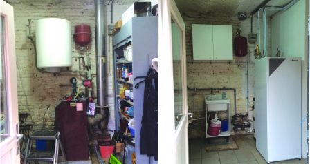Daikin lucht/water LT renovatie