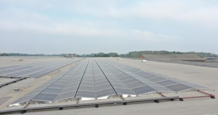 zonnepanelen installatie industrie