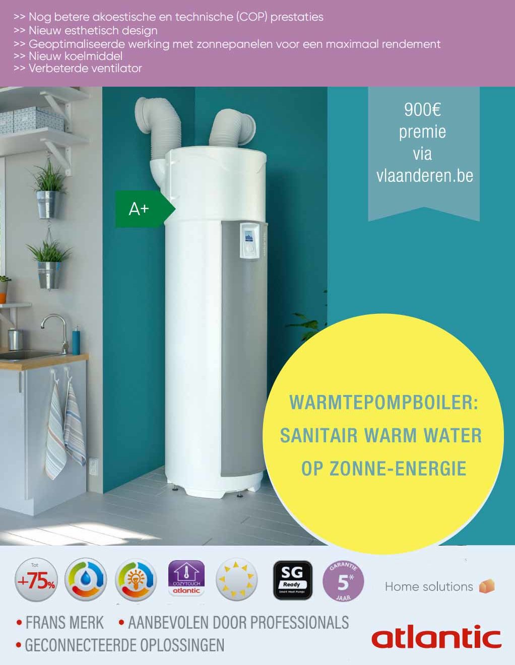 Atlantic Explorer Warmtepompboiler